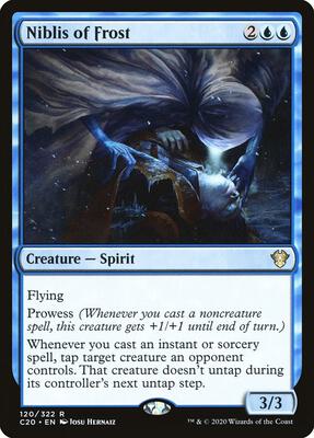 Niblis of Frost card from Commander 2020