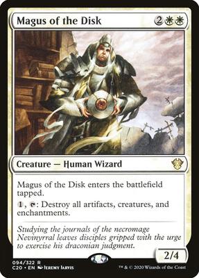 Magus of the Disk card from Commander 2020