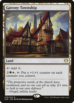 Gavony Township card from Commander 2020