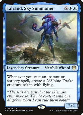 Talrand, Sky Summoner card from Commander 2020
