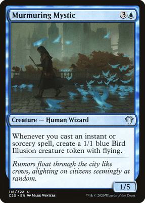 Murmuring Mystic card from Commander 2020
