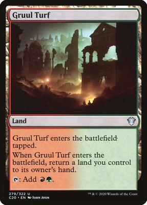 Gruul Turf card from Commander 2020