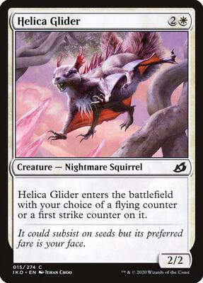 Helica Glider card from Ikoria: Lair of Behemoths