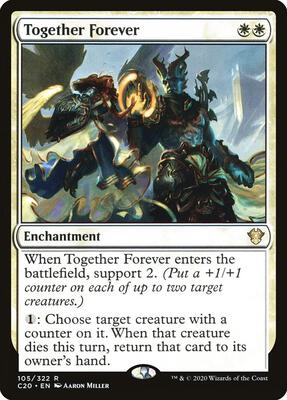 Together Forever card from Commander 2020