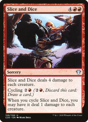 Slice and Dice card from Commander 2020