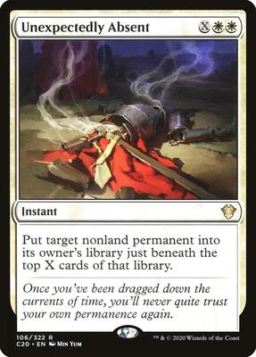 Unexpectedly Absent card from Commander 2020