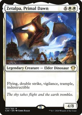 Zetalpa, Primal Dawn card from Commander 2020