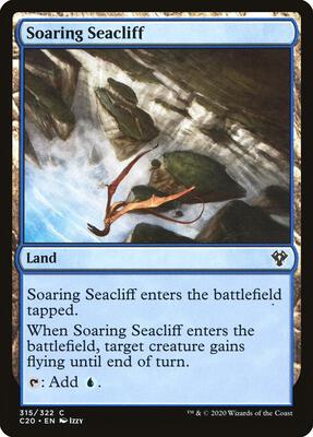 Soaring Seacliff card from Commander 2020