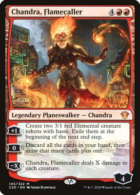 Chandra, Flamecaller card from Commander 2020
