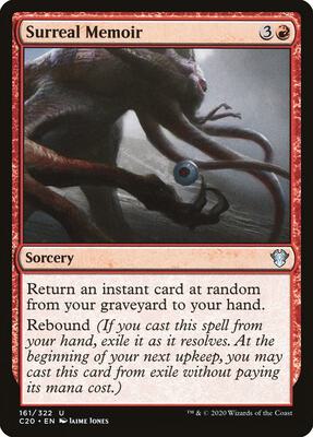 Surreal Memoir card from Commander 2020