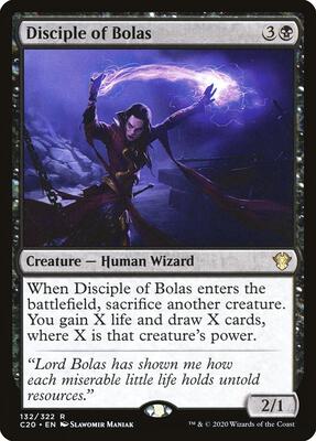 Disciple of Bolas card from Commander 2020