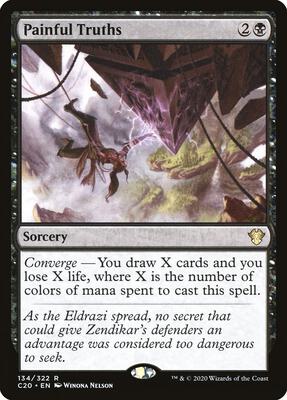 Painful Truths card from Commander 2020