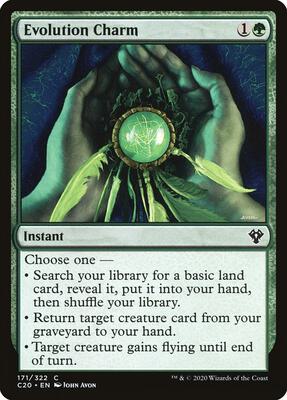 Evolution Charm card from Commander 2020