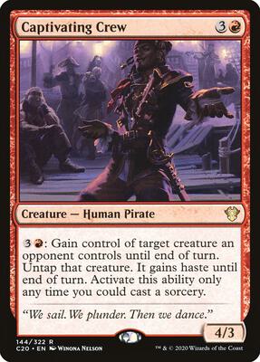 Captivating Crew card from Commander 2020