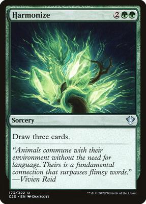 Harmonize card from Commander 2020