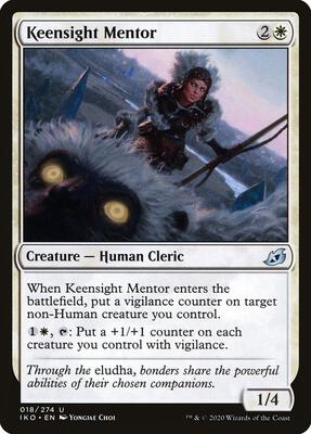 Keensight Mentor card from Ikoria: Lair of Behemoths