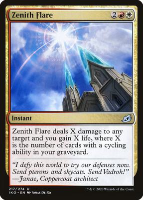Zenith Flare card from Ikoria: Lair of Behemoths