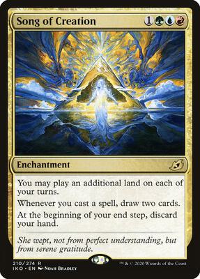 Song of Creation card from Ikoria: Lair of Behemoths