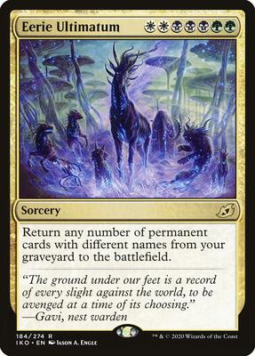 Eerie Ultimatum card from Ikoria: Lair of Behemoths