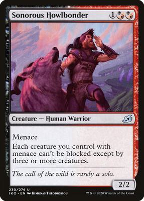 Sonorous Howlbonder card from Ikoria: Lair of Behemoths