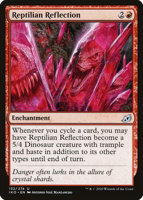 Reptilian Reflection card from Ikoria: Lair of Behemoths