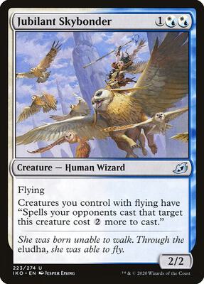 Jubilant Skybonder card from Ikoria: Lair of Behemoths