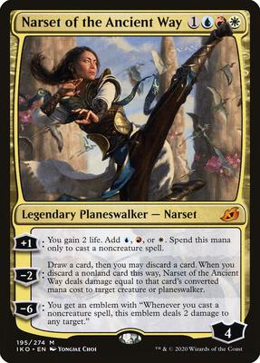 Narset of the Ancient Way card from Ikoria: Lair of Behemoths