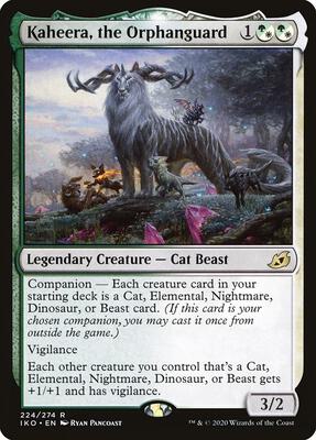 Kaheera, the Orphanguard card from Ikoria: Lair of Behemoths