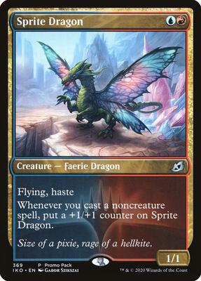 Sprite Dragon card from Promo Pack: Ikoria