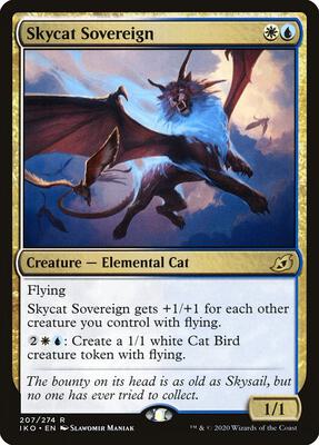 Skycat Sovereign card from Ikoria: Lair of Behemoths