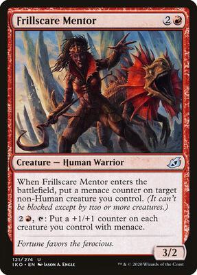 Frillscare Mentor card from Ikoria: Lair of Behemoths