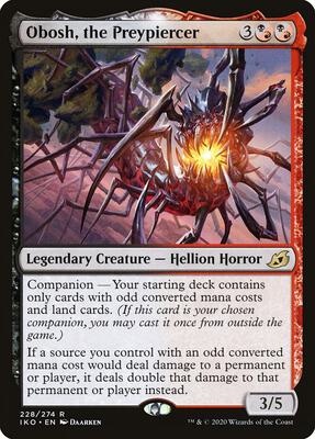 Obosh, the Preypiercer card from Ikoria: Lair of Behemoths