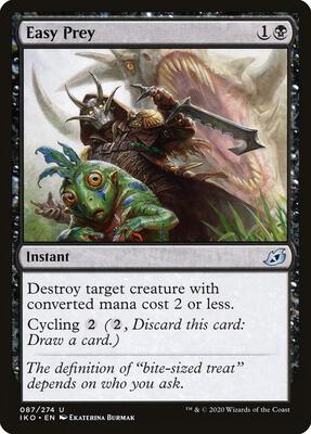 Easy Prey card from Ikoria: Lair of Behemoths