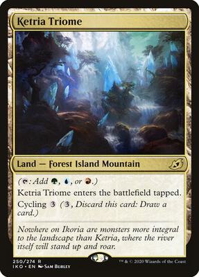 Ketria Triome card from Ikoria: Lair of Behemoths