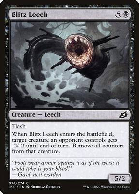 Blitz Leech card from Ikoria: Lair of Behemoths