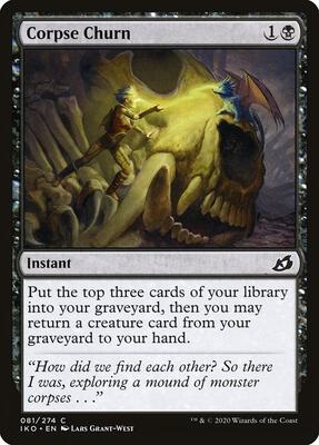 Corpse Churn card from Ikoria: Lair of Behemoths