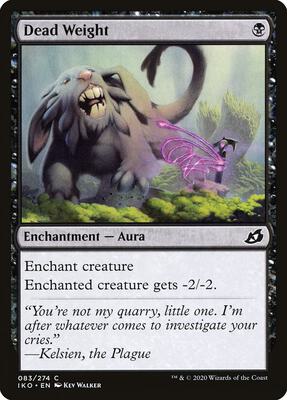 Dead Weight card from Ikoria: Lair of Behemoths