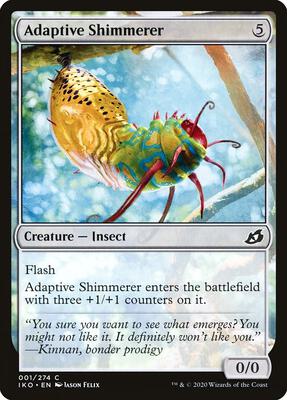 Adaptive Shimmerer card from Ikoria: Lair of Behemoths