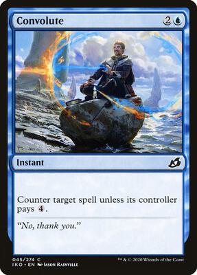 Convolute card from Ikoria: Lair of Behemoths