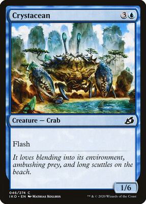 Crystacean card from Ikoria: Lair of Behemoths