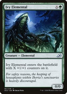 Ivy Elemental card from Ikoria: Lair of Behemoths