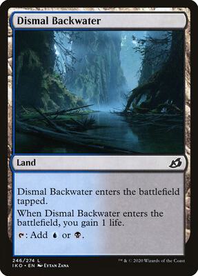 Dismal Backwater card from Ikoria: Lair of Behemoths