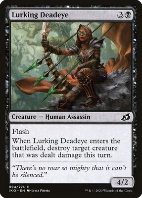 Lurking Deadeye card from Ikoria: Lair of Behemoths