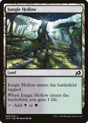 Jungle Hollow card from Ikoria: Lair of Behemoths
