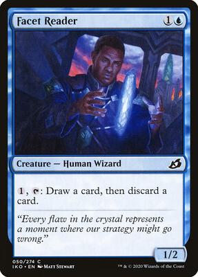 Facet Reader card from Ikoria: Lair of Behemoths