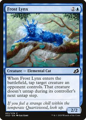 Frost Lynx card from Ikoria: Lair of Behemoths