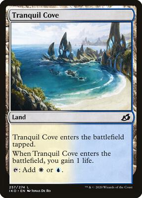Tranquil Cove card from Ikoria: Lair of Behemoths