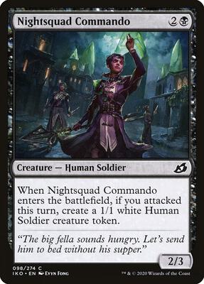 Nightsquad Commando card from Ikoria: Lair of Behemoths