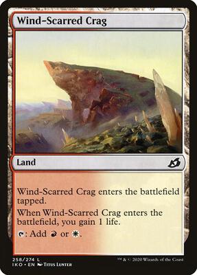 Wind-Scarred Crag card from Ikoria: Lair of Behemoths