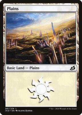 Plains (261) card from Ikoria: Lair of Behemoths